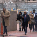 April 20, 2021 - Minneapolis —The Family of George Floyd leaves the Hennepin County Government Center after Derek Chauvin was found guilty on all charges in the death of George Floyd.