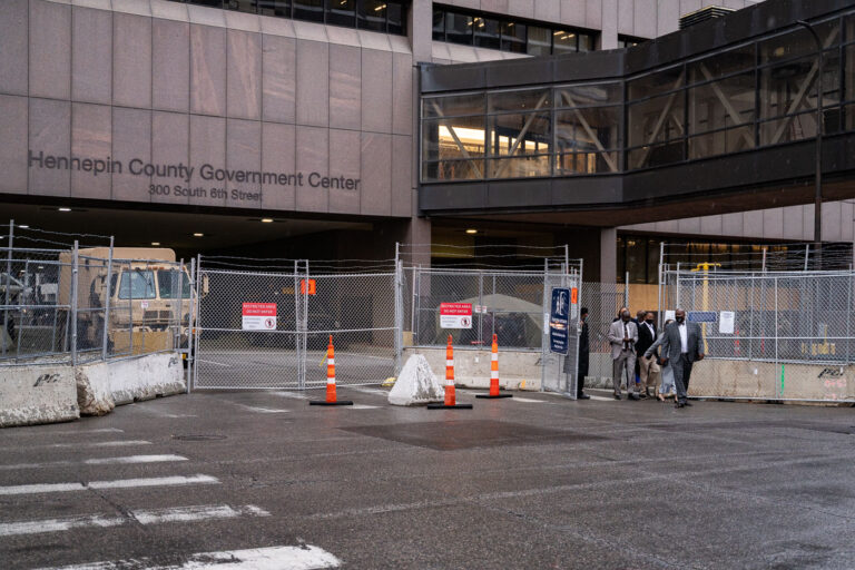 George Floyd family leaves Government Center 4 George Floyd's family leaves the Hennepin County Government Center in downtown Minneapolis.