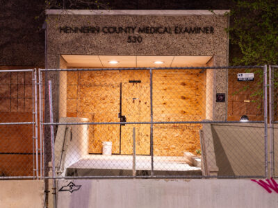 Hennepin County Medical Examiner's Office Boarded Up