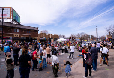 “The Peoples Power Love Fest” at George Floyd Square.