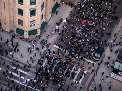 Minneapolis Protest for Justice as Chauvin Trial Jury Deliberates