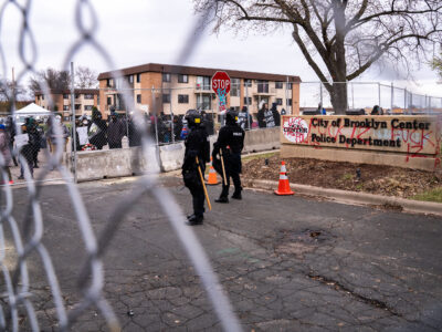 Brooklyn Center Police Department protest, April 11, 2020