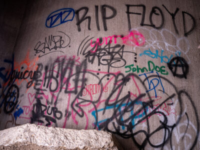 RIP Floyd Graffiti in Abandoned Minneapolis Building