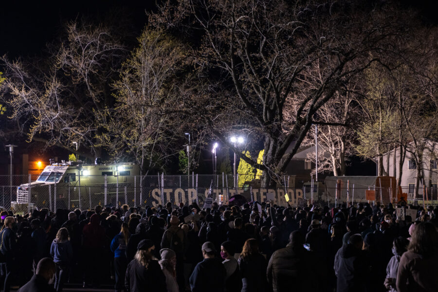 Brooklyn Center Protest for Daunte Wright