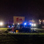 Water and supplies for protesters in Brooklyn Center 4 Brooklyn Center Police, Hennepin County Sheriffs, Minnesota State Patrol and the National Guard surround the police station as the community gathers to protest the death of 20-year old Daunte Wright. Wright was shot and killed by Brooklyn Center Police officer Kim Potter during a traffic stop on April 11th.