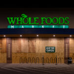 A Whole Foods store is boarded up in preparation for possible unrest over a verdict in the Derek Chauvin murder trial.