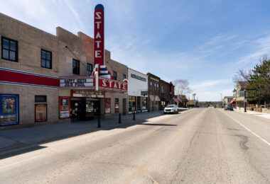 Ely's Historic State Theater located at 238 E Sheridan St. Ely, MN.