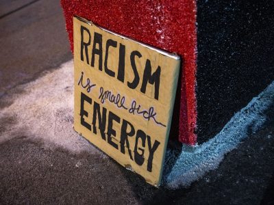 Handwritten Protest Sign, George Floyd Square, Minneapolis