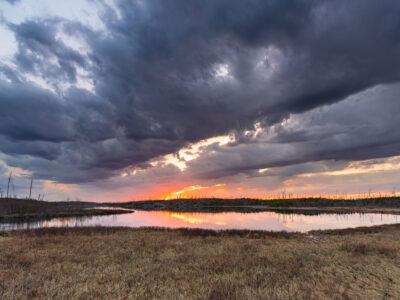 Island River Sunset, Superior National Forest