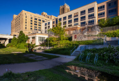 The former Midtown Sheraton Hotel in South Minneapolis.