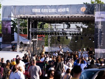 George Floyd Square Memorial Celebration Stage, Minneapolis
