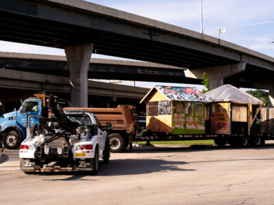 George Floyd Square warming shelters moved to impound lot