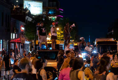 Protesters take to the streets for the 3rd night after the June 3rd law enforcement shooting death of Winston Smith. Officials have said Hennepin and Ramsey County officers both fired their weapons while serving a warrant while part of a Federal Task Force.