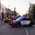 Minneapolis Police and Minneapolis Public Works on Hennepin Avenue to clear out barricades put in place by protesters. Protesters had been gathered since the June 3rd law enforcement shooting death of Winston Smith.