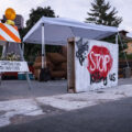 Various new barricades have been placed at George Floyd Square ever since the city helped clear out barricades on June 3rd.