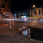 Street barricades at Hennepin Ave and Lake Street during protests over the deaths of Winston Smith and Deona Marie.Winston Smith was killed after Hennepin and Ramsey County officers fired their weapons while part of a Federal Task Force serving a warrant. Deona Marie was killed when Nicholas Kraus drove his vehicle into those protesting the killing of Smith.
