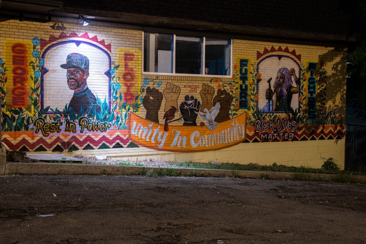 Unity In Community Mural at George Floyd Square