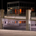 The Winston Smith memorial on top of the parking ramp where he was killed by law enforcement on June 3rd, 2020.