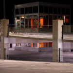 The Winston Smith memorial on top of the parking ramp where he was killed by law enforcement on June 3rd, 2020.