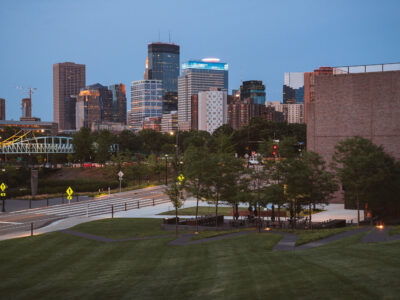 Downtown Minneapolis business district