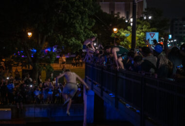 Milwaukee celebrates as the Milwaukee Bucks win their first NBA Championship since 1971.