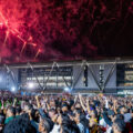 Fireworks explode over Fiserv Forum Milwaukee Bucks NBA Champions