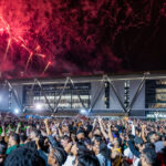 Milwaukee celebrates as the Milwaukee Bucks win their first NBA Championship since 1971.