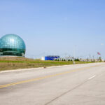 Foxconn buildings in Mount Pleasant, Wisconsin