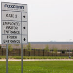 Foxconn buildings in Mount Pleasant, Wisconsin