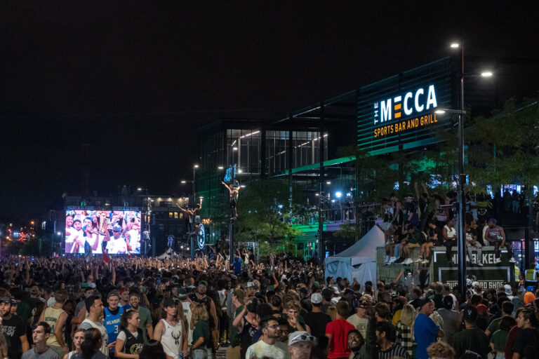 MIlwaukee Bucks, 2021 NBA Champions 1 Milwaukee celebrates as the Milwaukee Bucks win their first NBA Championship since 1971.