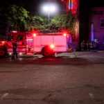 Firefighters put a dumpster fire out behind the Stella's Fish Cafe. The restaurant has said they suffered ,000 in damage.