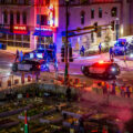 Protesters and who the police call "hot rodders" shut down streets in Uptown Minneapolis. Police moved in hours later and the crowd dispersed. Minneapolis Police declared an unlawful assembly but eventually left without making any arrests.