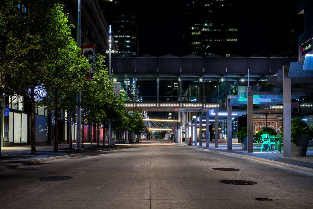 Nicollet Mall in downtown Minneapolis.