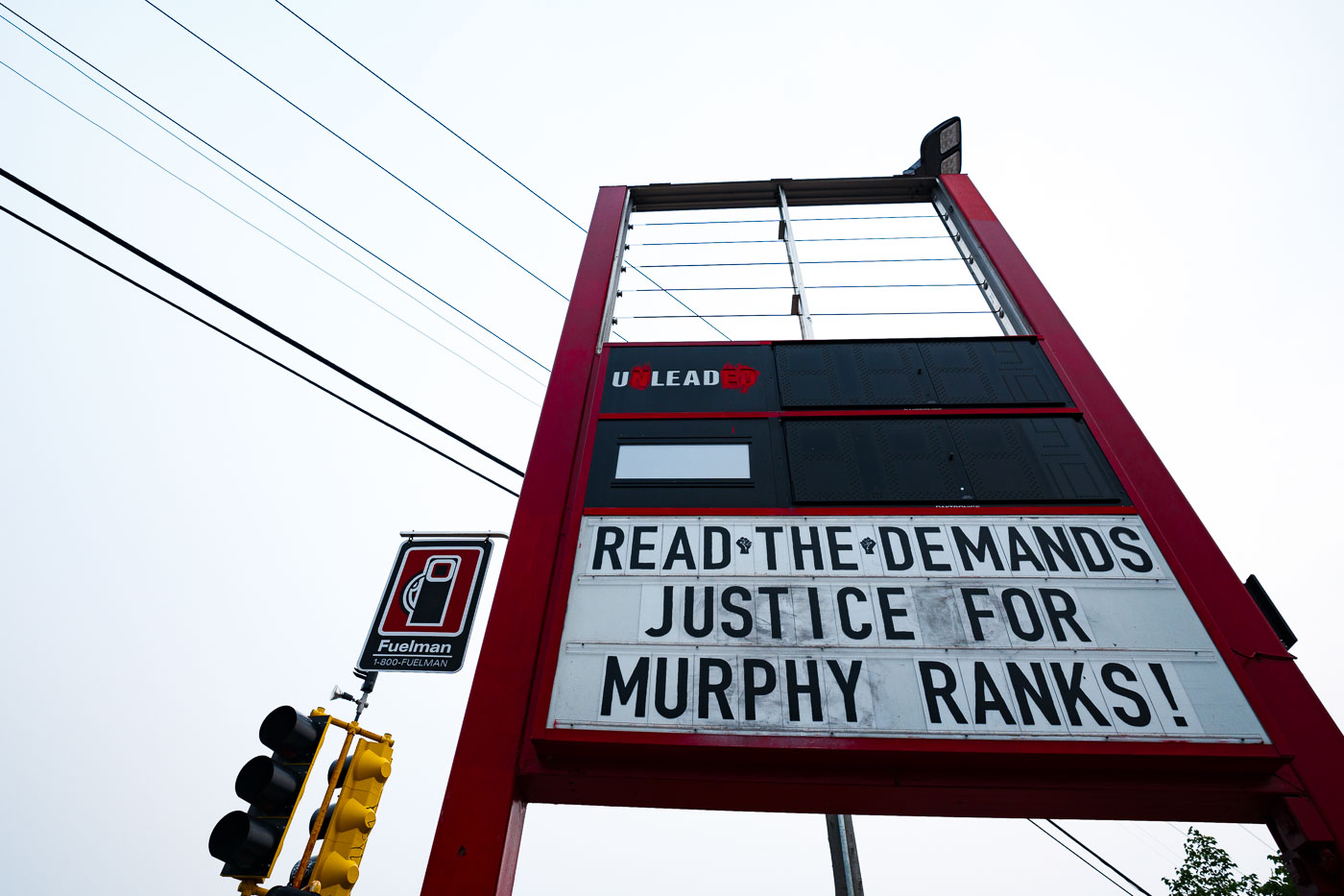 Read the demands Justice For Murphy Ranks