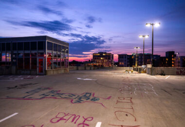 Memorials for Winston Smith at the location he was killed by a Federal Task Force on June 3rd.
