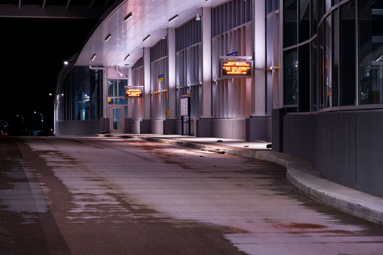 35W Transit Center Under Construction 2 The under construction 35W Transit Center in South Minneapolis.
