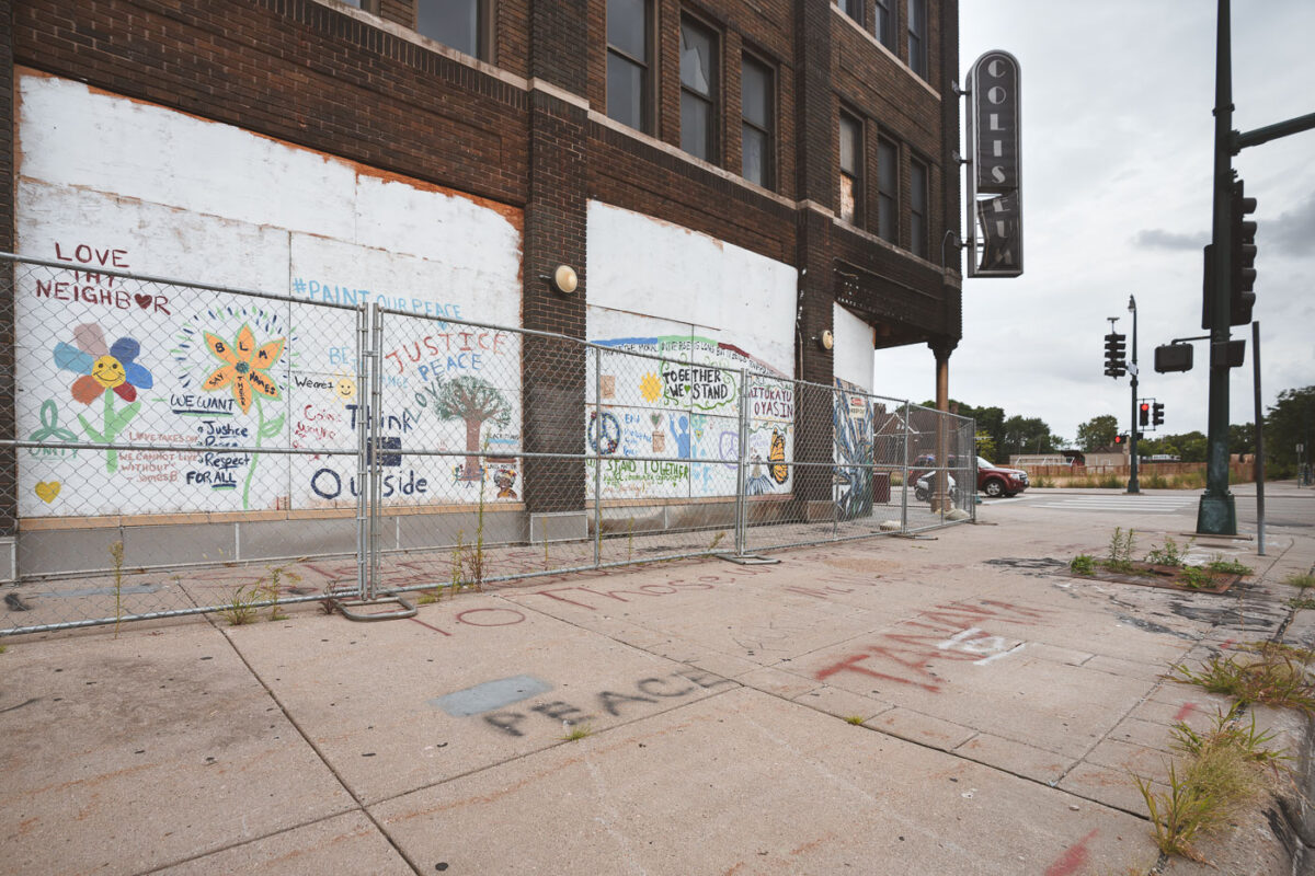 The Coliseum Building on East Lake Street.