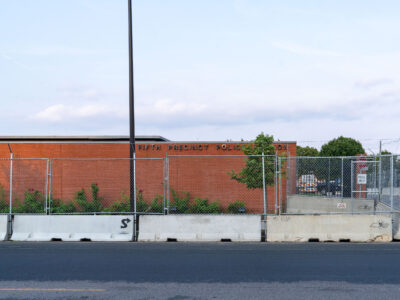 Minneapolis Fifth Precinct Police Station Fencing and Barriers