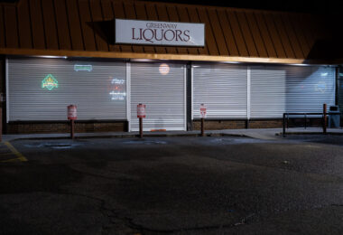 Greenway Liquors in Loring Park near downtown Minneapolis.