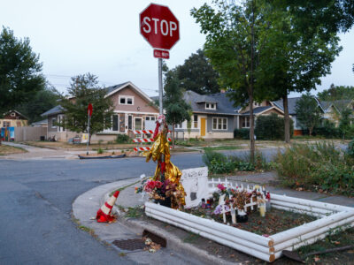 Leneesha Columbus Memorial at George Floyd Square, Minneapolis