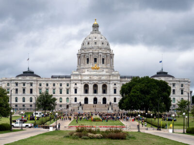 Line 3 Protest Continues at Minnesota State Capitol