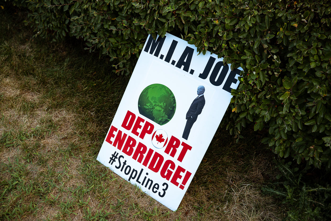 MIA JOE Deport Enbridge Stop Line 3