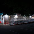 A Mobile Pharmacy outside what will become a new Walgreens store on Lake Street in Minneapolis. Walgreens will move into what was the Office Depot store that was damaged during the Minneapolis Uprising.