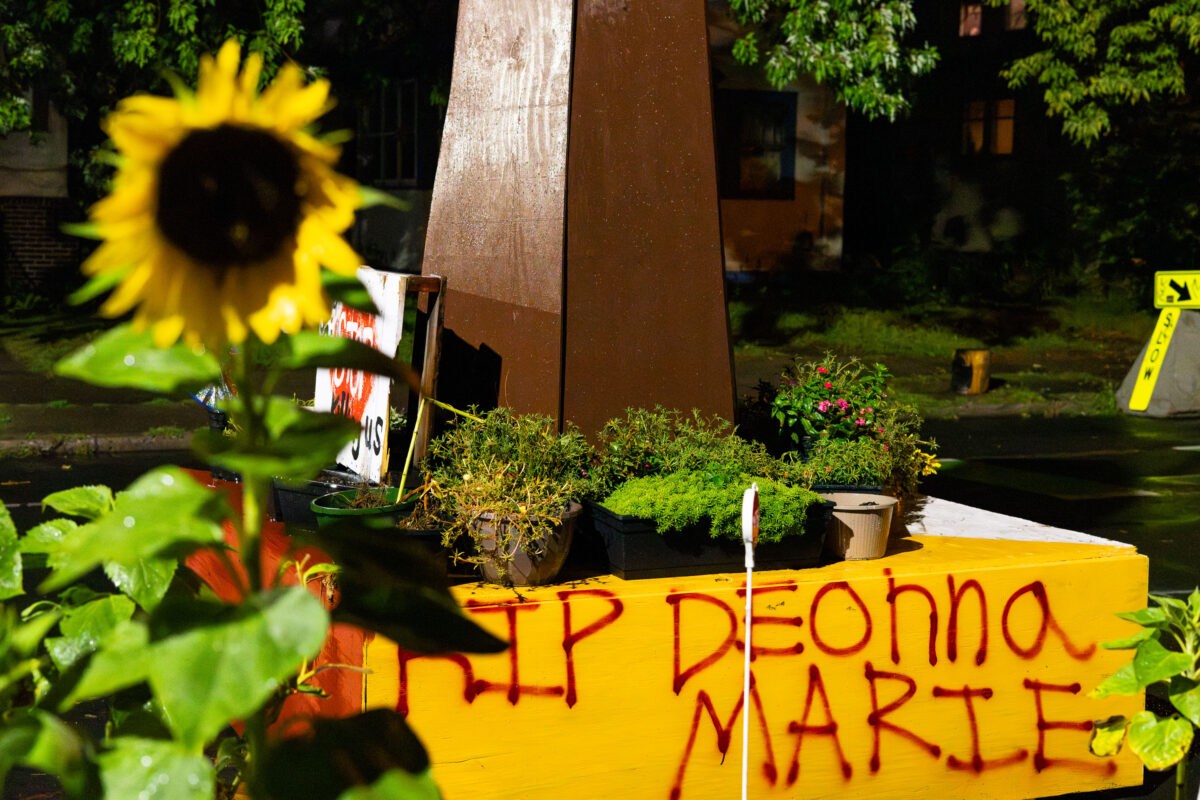 RIP Deona Marie at George Floyd Square, Minneapolis