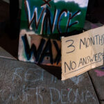 A vigil on the 3 months anniversary of the law enforcement shooting death of Winston Smith.