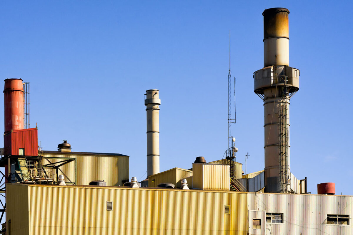 Power Plant in Hibbing, Minnesota.
