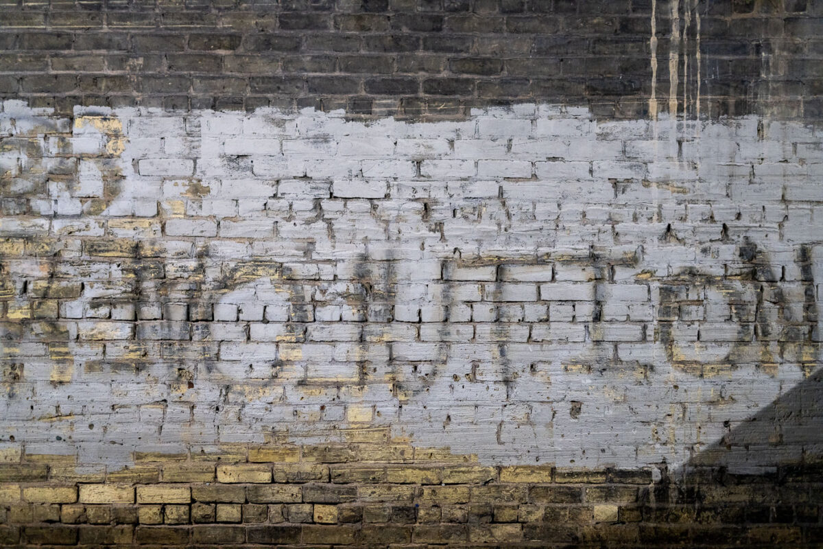 Revolution graffiti on a Downtown Minneapolis wall