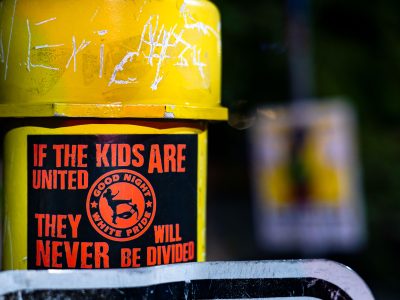 Minneapolis Sticker: "If the Kids Are United..."