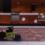 Letters from the Uptown Theater marquee after they were taken down as Landmark Theater moved out after closing during the pandemic.