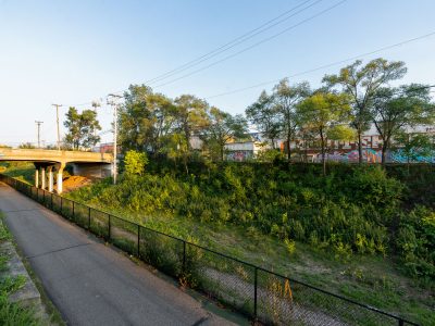 Midtown Greenway, Minneapolis: Overpass and Graffiti